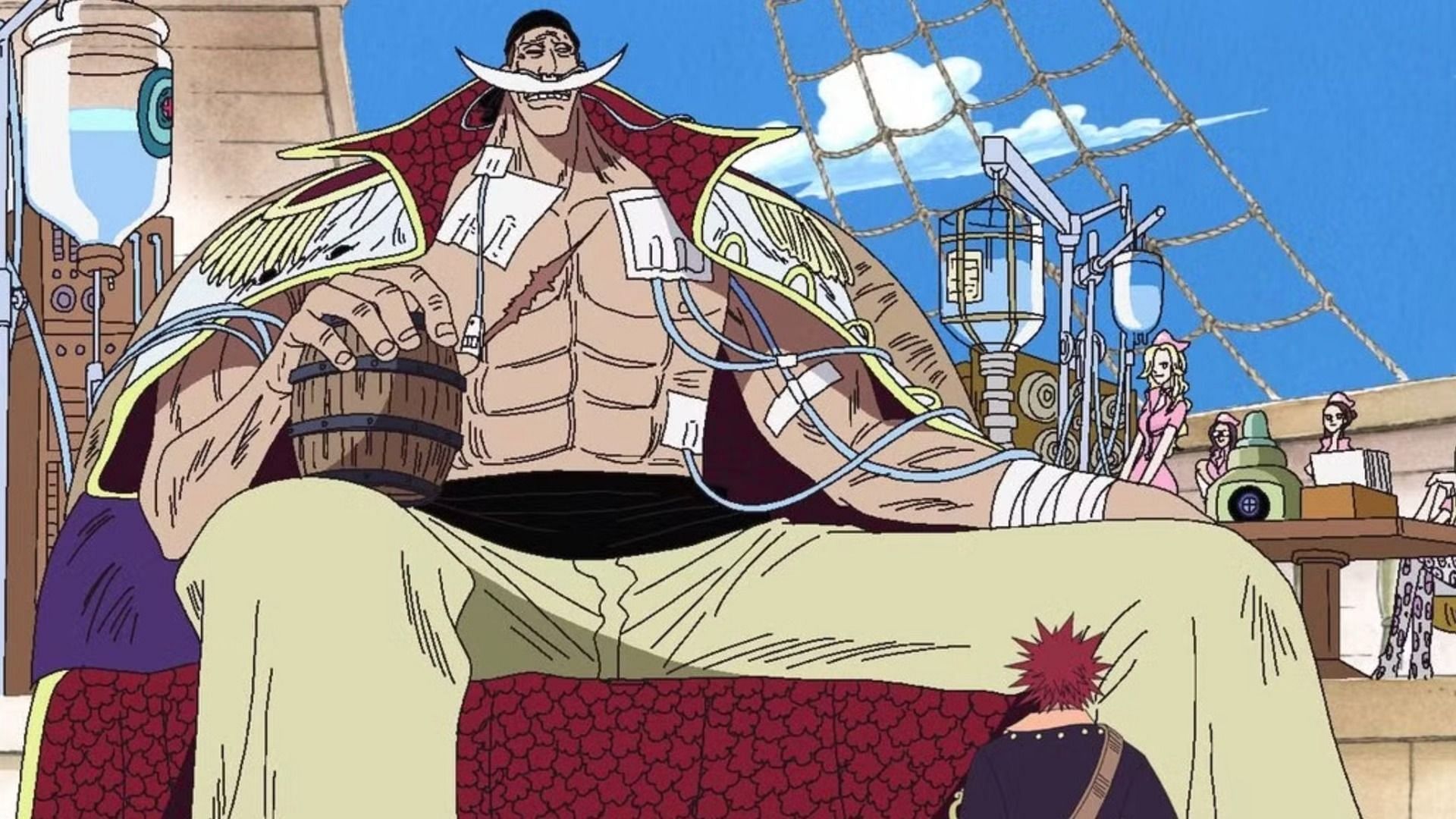 Whitebeard as seen in anime (Image via Toei Animation)